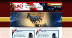 Desktop Screenshot of davismanufacturing.com